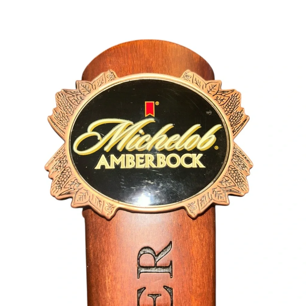 Michelob AmberBock Dark Lager Tap Handle - Brown - Picture 2 of 5